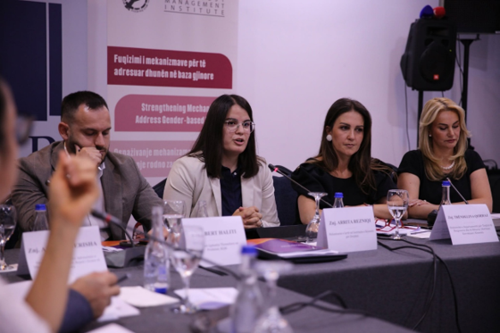 Rritja e kapaciteteve dhe mekanizmave për adresimin e dhunës me bazë gjinore